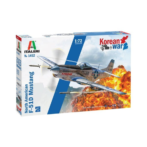 Italeri 1452 1/72 North American F-51D Mustang - Korean War (7882221781229)