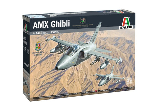 Italeri 1460 1/72 AMX SINGLE SEAT FIGHTER (8756628979949)