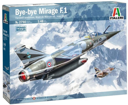 Italeri 2790 1/48 "Bye-bye" Mirage F1 - Farewell Exhibition June 2014 - Hobby City NZ