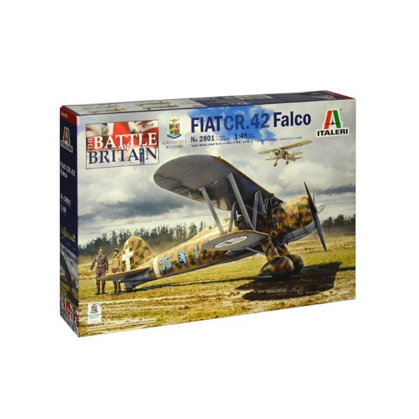 Italeri 1/48 2801 Fiat Cr.42 Battle Of Britain 80Th (7546232111341)