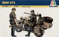 Italeri 315 1/35 BMW R75 with Sidecar (8756646346989)