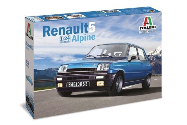 Italeri 3651 1/24 RENAULT 5 ALPINE** (8346752418029)