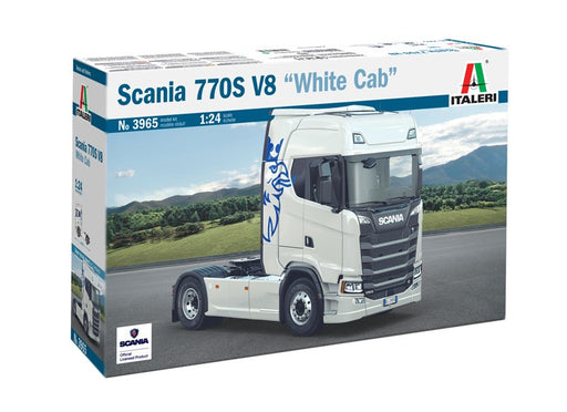 Italeri 3965 1/24 SCANIA 770 S V8 WHITE CAB (8756628619501)