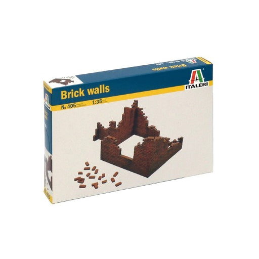 Italeri 405 1/35 Damaged Brick Walls (WWII) - Hobby City NZ (7882815570157)