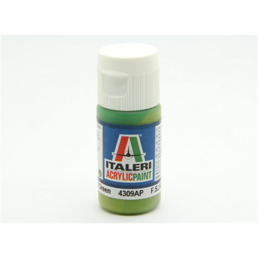 Vallejo by Italeri 4309 Paint FLAT LIGHT GREEN (8346782138605)