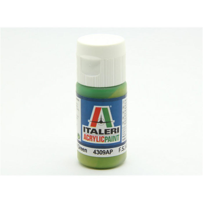 Vallejo by Italeri 4309 Paint FLAT LIGHT GREEN (8346782138605)