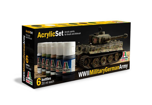 Italeri 433AP PAINT - WWII GERMAN MILITY - 6 PCS (8756629274861)