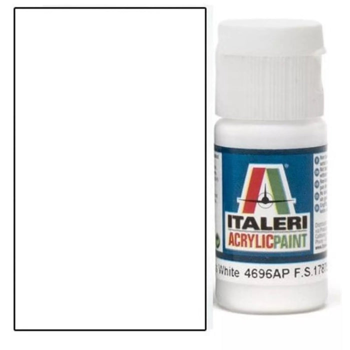 Vallejo by Italeri 4696AP Paint GLOSS WHITE (8346783252717)