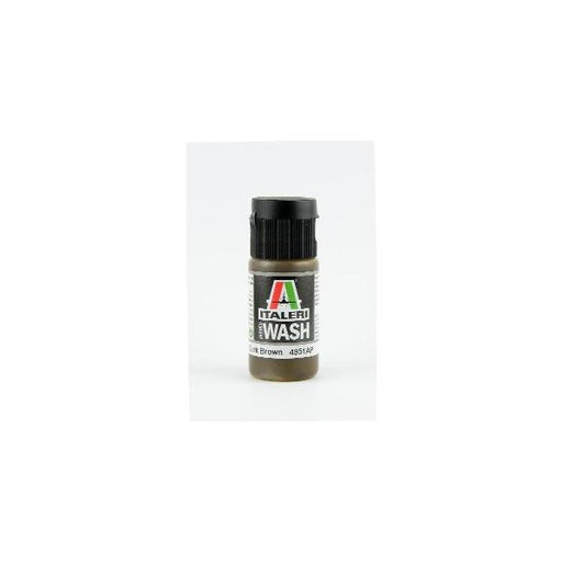 Vallejo by Italeri 4951 Model Wash: Dark Brown - Acrylic 20ml - Hobby City NZ (7546235519213)