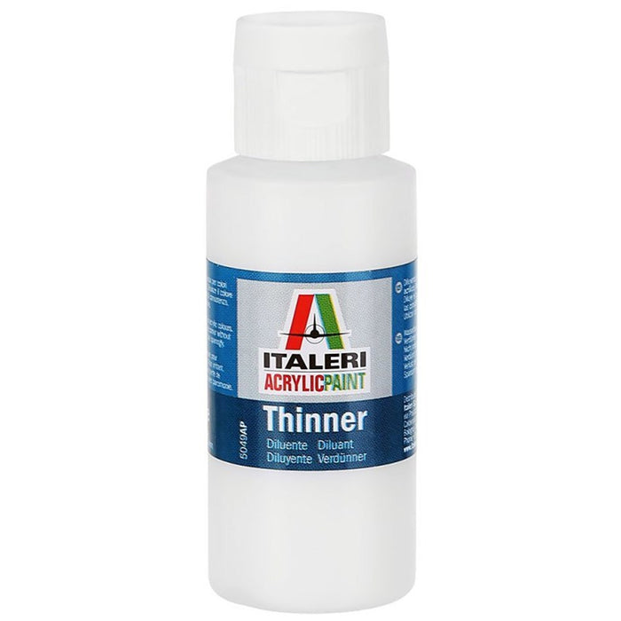 Vallejo by Italeri 5049  Acrylic Thinner 60 Ml (8219030749421)