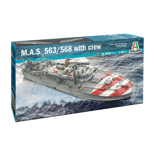 Italeri 5626 1/35 M.A.S. 563/568 with Crew (7882816979181)