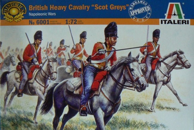 Italeri 6001 1/72 BRITISH HEAVY CAV (7654618923245)