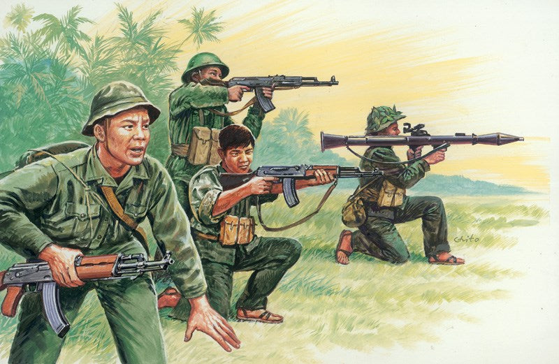 Italeri 6079 1/72 VIETNAMESE ARMY/VIETKG (8278190457069)