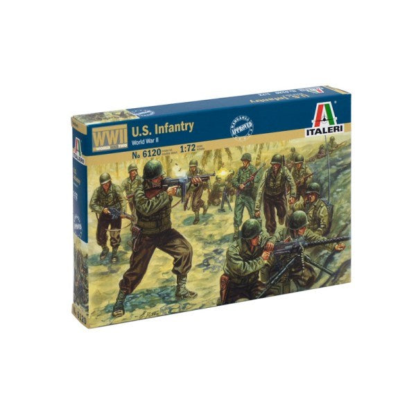 Italeri 6120 1/72 2ND WW AMERICAN INFANTRY (7882808754413)