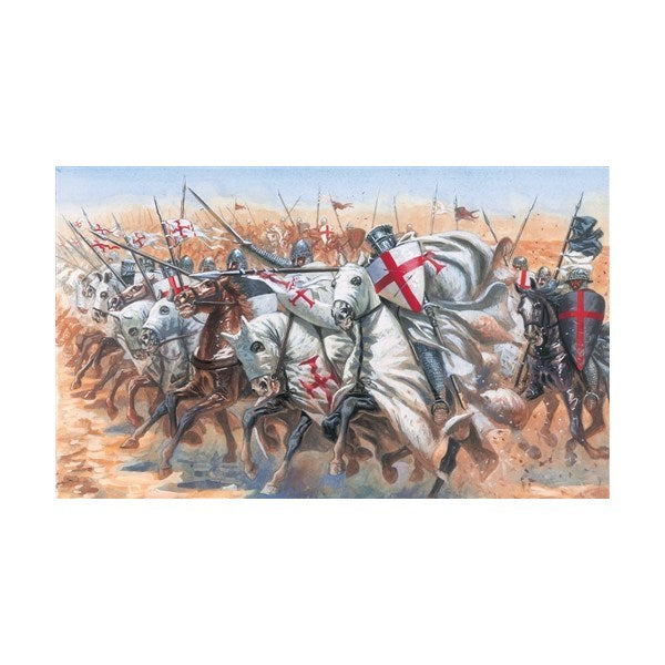 Italeri 6125 1/72 MEDIEVAL TEMPLAR KNIGHTS - Hobby City NZ (8756644970733)