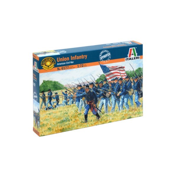 xItaleri 6177  1/72 AMERICAN CIVIL WAR - UNION INF (8278298525933)