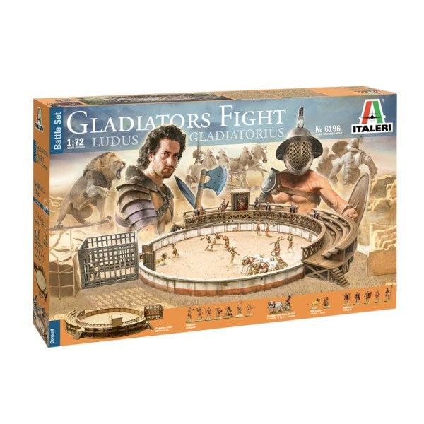 xItaleri 6196  1/72 GLADIATORS FIGHT LUDUS (8278298788077)