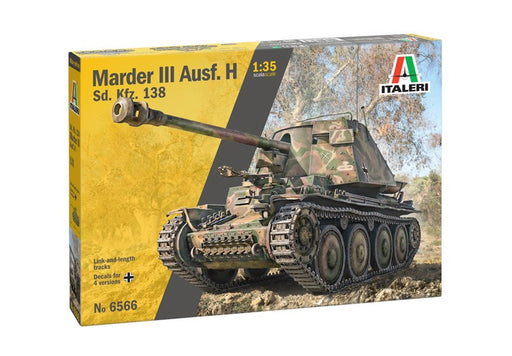 Italeri 1/35 6566 Sd.Kfz. 138 Marder Iii Ausf.H (8219035500781)