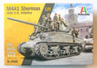 Italeri 6568 1/35 M4A1 SHERMAN W/INFANTRY (8756645003501)