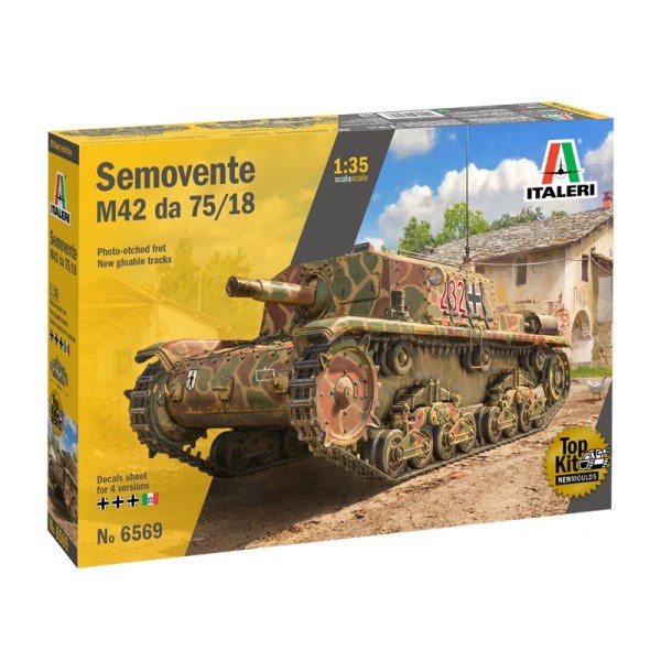 Italeri 6569  1/35 SEMOVENTE ITALY CAMPAIGN 1944 (8278299410669)