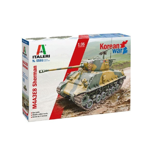 Italeri 6586 1/35 M4A3E8 Sherman - Korean War (7882818093293)