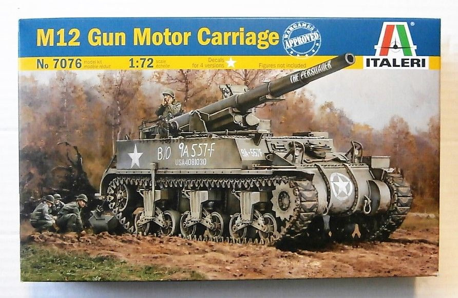 Italeri 1/72 7076 Gmc M-12 - Hobby City NZ (8219028816109)