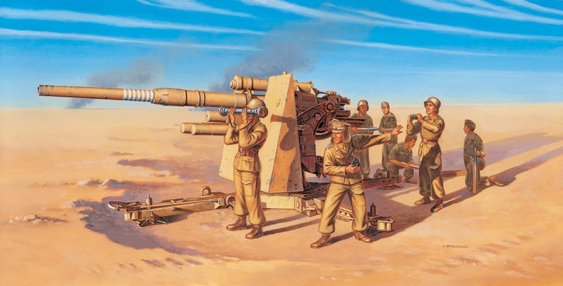 Italeri 7512 1/72 8.8 Cm Flak 37 Aa Gun (7654652215533)