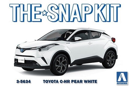 Aoshima 5634 1/32 TOYOTA C-HR - WHITE PEARL (8806064881901)