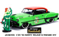 Jada 30455 1/24 1953 Chevrolet Bel Air w/Poison Ivy Figurine - DC Comics Bombshells - Hobby City NZ