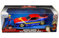 Jada 31193 1/24 HWR - '73 Mach 1 W/ CPT Marvel (8278226501869)