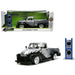 Jada 33025 1/24 1953 Chevrolet 3100 (Silver/Flames) w/Wheel Rack - Just Trucks - Hobby City NZ (8062702125293)