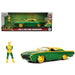 Jada 33357 1/24 1963 Ford Thunderbird w/Loki Figurine - Marvel (8063967297773)