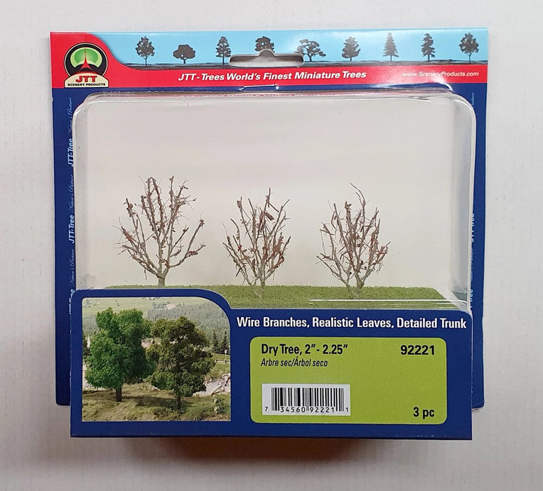 JTT Scenery 92208 Chestnut Trees 50- 57mm (3) - Hobby City NZ (8346421592301)