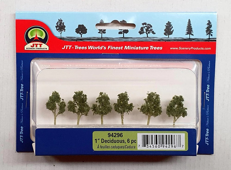 JTT Scenery 94295 Deciduous Trees 19.05mm (6) (8346422935789)