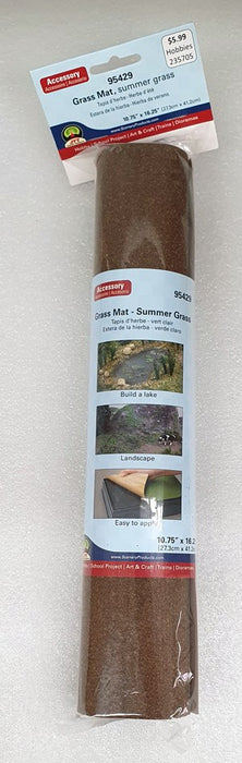 JTT Scenery 95429 Grass Mat - Summer Grass (273x412mm) (7716353343725)