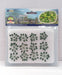 JTT Scenery 95537 HO Scale Lily Pads (12 Pack) - Hobby City NZ (8294592610541)
