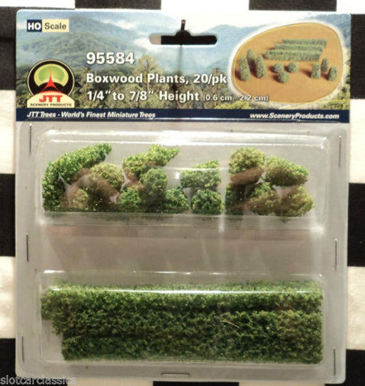 JTT Scenery 95584 1/100 Boxwood Plant (20) - Hobby City NZ (8324630315245)