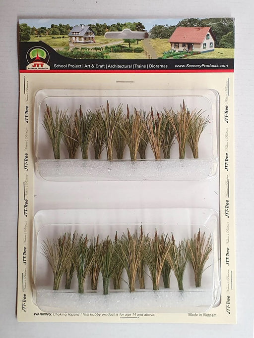 JTT Scenery 95634 1 1/2" Dried Cattails (24 Pack) (8324826071277)