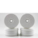 Kyosho IFH001W-H Hard Dish Wheel (White/MP777/4pcs) (8733866393837)