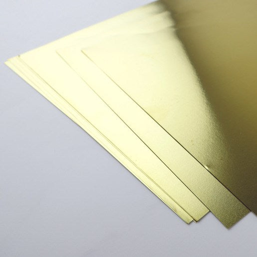 K&S 258 Brass Shim Sheets - Set (0.001 0.002 0.003 0.005") (7576138318061)