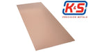 K&S 259 Copper Sheet 0.025 x 4 x 10" - 1 Piece (7576138383597)