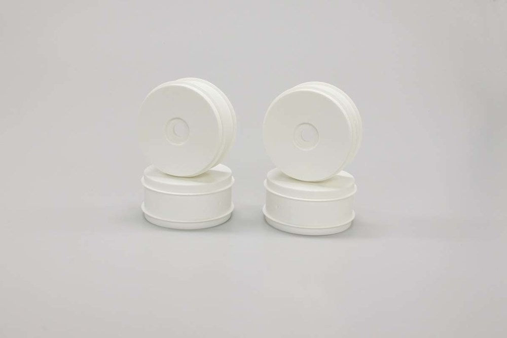 Kyosho IFH004W Dish Wheel (White/MP9 TKI4/4pcs) (8150703964397)