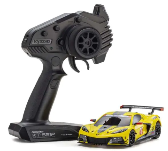 Kyosho 32342Y MR-03 Corvette C8R Yellow (8219038351597)