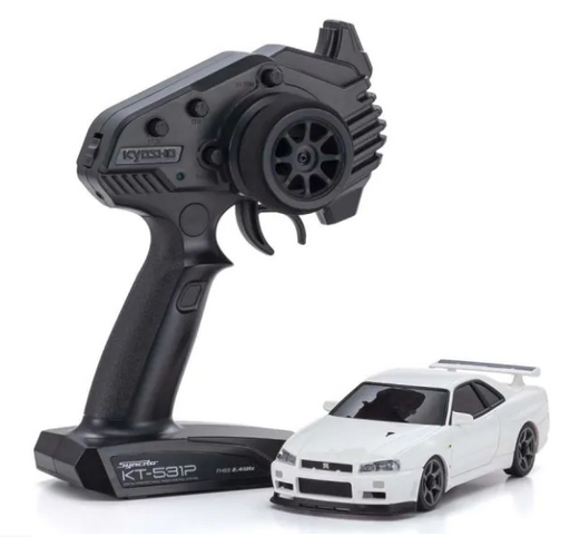 Kyosho 32629 MA-020 Nissain GT-R (R34) White - Hobby City NZ