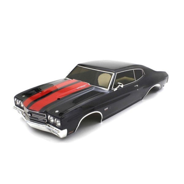 Kyosho FAB702BK 1/10 Fazer Body Set: Chevy Chevelle SS 454 LS6 - Tuxedo Black (7879192674541)