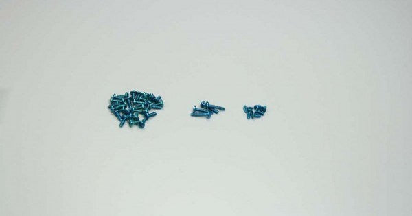 Kyosho MFW09BL MINI-Z F1 Colour Screw set Bl - Hobby City NZ (8324739268845)