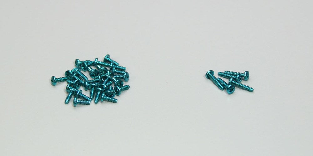 Kyosho MVF01BL MINI-Z-OL Blue Screw set (8324742545645)