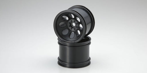 Kyosho TRH001BK DBX/DST Wheel Black (2) (8324761813229)