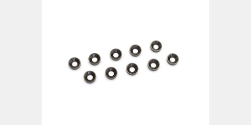 Kyosho W0146GM M3 Flat Head Washer Gnmtl (10) (8324781277421)