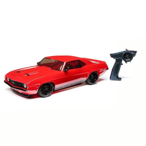 TLR LOSI LOS03033T1 1/10 1969 Chevy Camaro V100 AWD Brushed RTR Red (8324310499565)